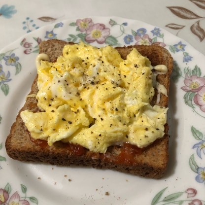 卵のトロトロ。
マヨネーズとよく合って美味しかったです。